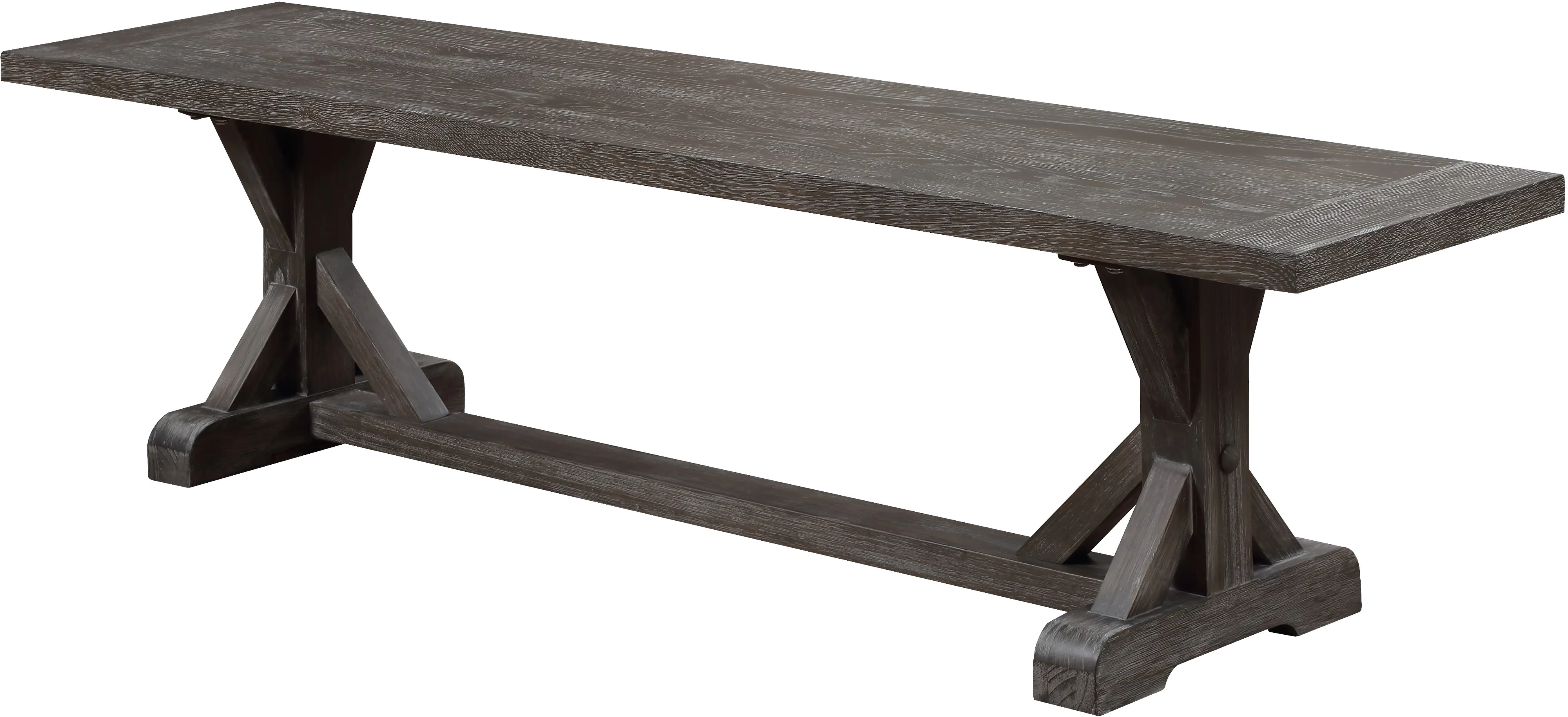 Paladin Charcoal Dining Bench-2
