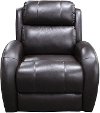 Dark Brown Power Recliner