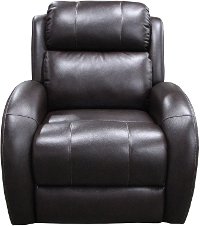 Dark Brown Power Recliner