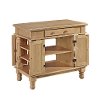 Natural Maple Kitchen Island - Americana -4