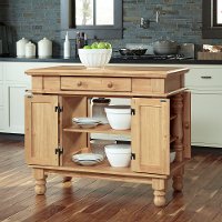 Natural Maple Kitchen Island - Americana -2