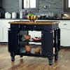 Black Kitchen Island - Americana -2