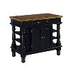 Black Kitchen Island - Americana -3