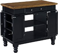 Black Kitchen Island - Americana-4