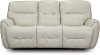 Icelandic White Leather-Match Power Reclining Sofa - Blaise-4