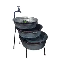 Metal 3 Tiered Water Fountain