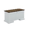 Black Pedestal Desk - Americana