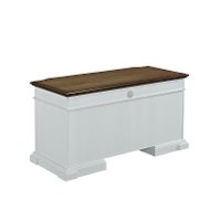 Black Pedestal Desk - Americana