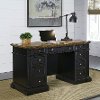 Black Pedestal Desk - Americana -2