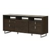 10521 Brown Oak TV Stand for TVs up 60 Inch - Uber -2