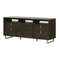 10521 Brown Oak TV Stand for TVs up 60 Inch - Uber -2