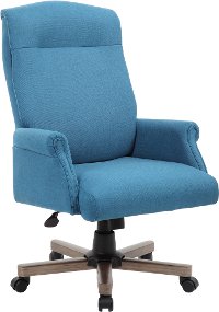 Peacock Blue Executive Office Chair