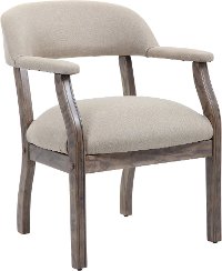 Beige Office Guest Chair