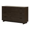 10279 Brown Oak 6-Drawer Dresser - Fynn -2