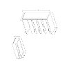10280 Brown Oak 5-Drawer Chest - Fynn-4