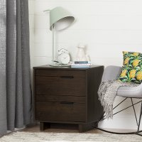 10281 Brown Oak Drawer Nightstand - Fynn