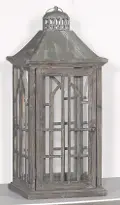 29 Inch Wooden Palladium Window Estate Lantern