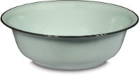 Antique Blue Enamelware Wash Basin