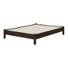 10284 Brown Oak Full-Size Platform Bed - Fynn -2