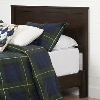 10285 Modern Brown Oak Full Headboard - Fynn