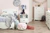 10300 White Wash Single Drawer Nightstand - Caravell-3