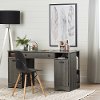 10545 Gray Maple Craft Table with Storage - Artwork -1
