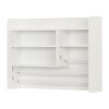 10489 White Craft Wall Storage Hutch - Crea -3
