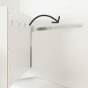 10489 White Craft Wall Storage Hutch - Crea -6