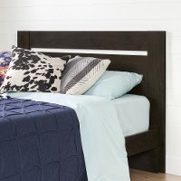 10519 Brown Oak Full/Queen Headboard (54/60 Inch) - Flexible