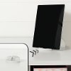 10081 Pure White Makeup Desk with Drawer - Vito -4