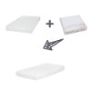 100173 White Basic 6 Inch Twin Mattress with Mattress Cover - Somea-3