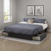 10446 Gray Oak Full/Queen Platform Bed - Step One