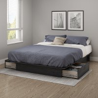 10446 Gray Oak Full/Queen Platform Bed - Step One