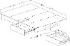 10446 Gray Oak Full/Queen Platform Bed - Step One -5