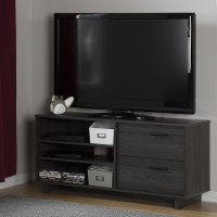 10374 Modern Gray Oak TV Stand for TVs up to 55 Inch - Fynn