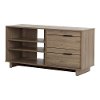 10375 Modern Rustic Oak TV Stand for TVs up to 55 Inch - Fynn-2