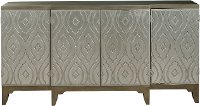 Gold and Copper Metallic Console - Utopia
