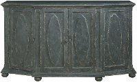 Distressed Gray Shabby Chic Credenza