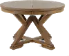 Grandview Mushroom Round Dining Table