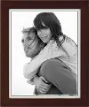 8x10 Espresso Linear Wood Picture Frame