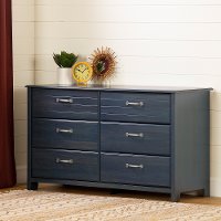 10361 Blueberry 6-Drawer Double Dresser - Ulysses