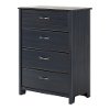10362 Blueberry 4-Drawer Chest - Ulysses -2