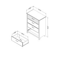 10362 Blueberry 4-Drawer Chest - Ulysses -5