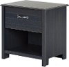 10363 Blueberry Drawer Nightstand - Ulysses -2