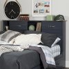 10365 Blueberry Full Size Bookcase Headboard - Ulysses