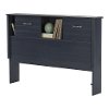 10365 Blueberry Full Size Bookcase Headboard - Ulysses -2