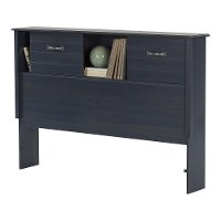 10365 Blueberry Full Size Bookcase Headboard - Ulysses -2