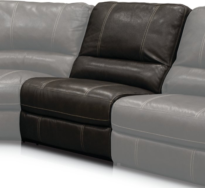 Gray Armless Chair - Slinger