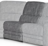 Gray Armless Chair - Rock Quarry
