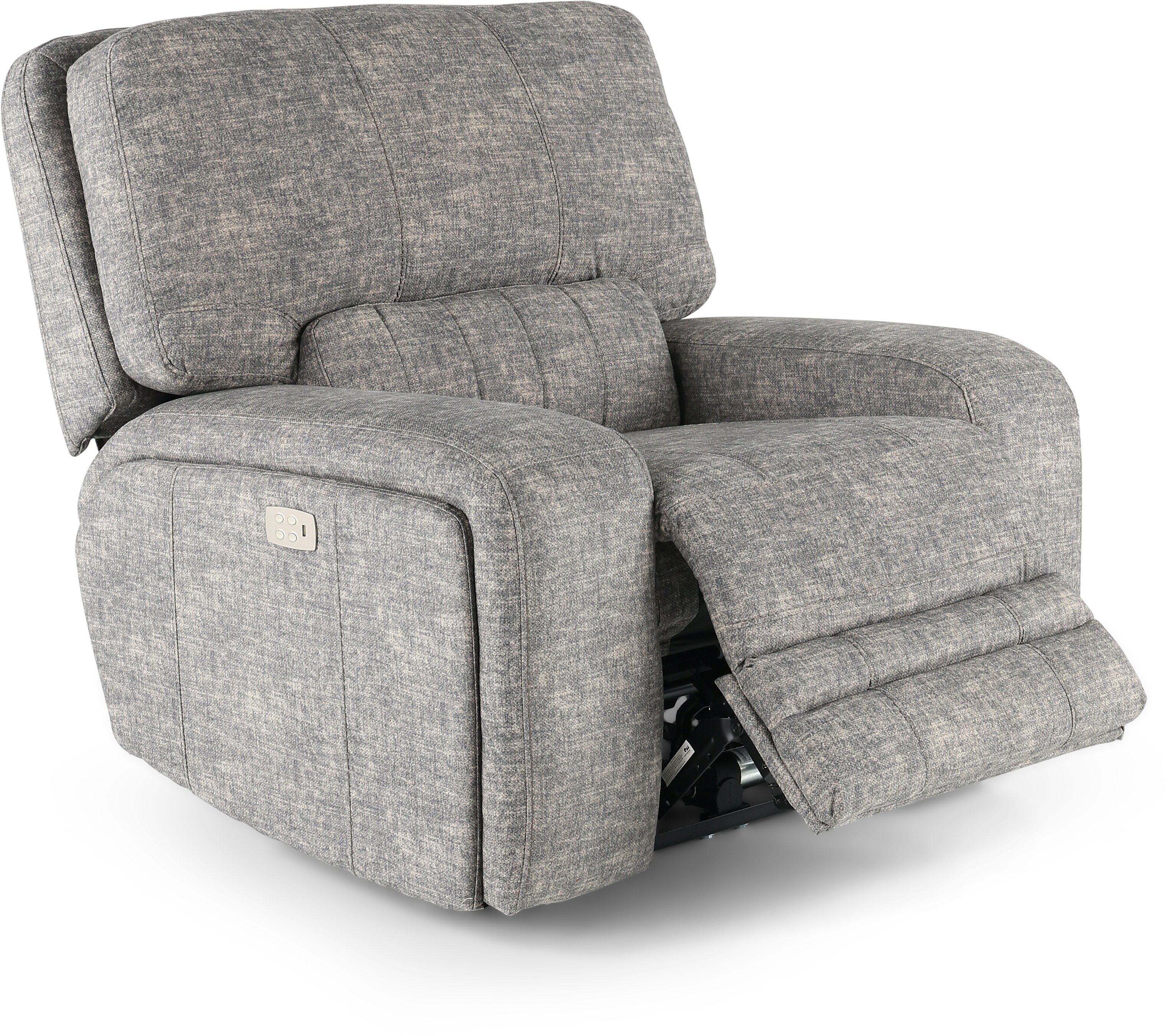 Gray Power Recliner - Rock Quarry-2